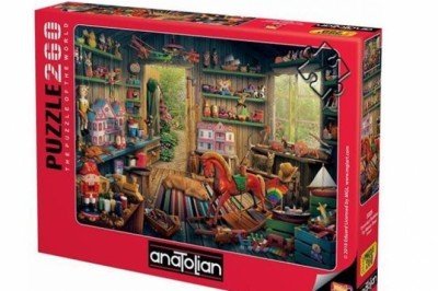 3325 Anatolian Oyuncakçı Barakası / 260 Parça Puzzle