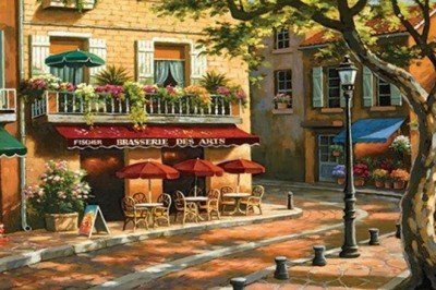 3564 Anatolian Sanat Kahvesi / 500 Parça Puzzle