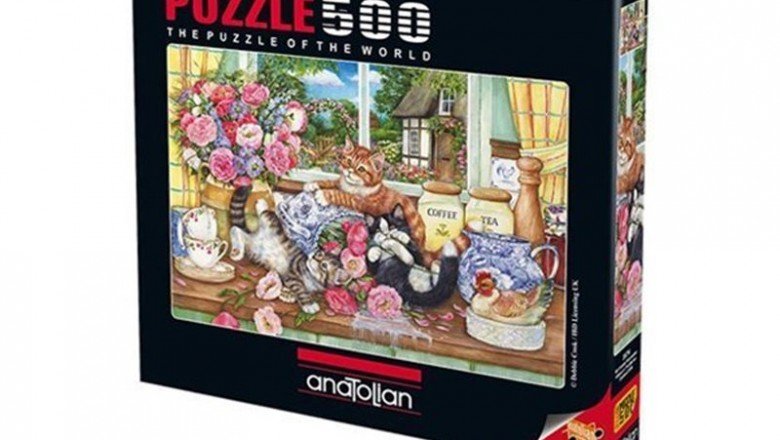 3574 Anatolian Mutfaktaki Yaramazlar / 500 Parça Puzzle