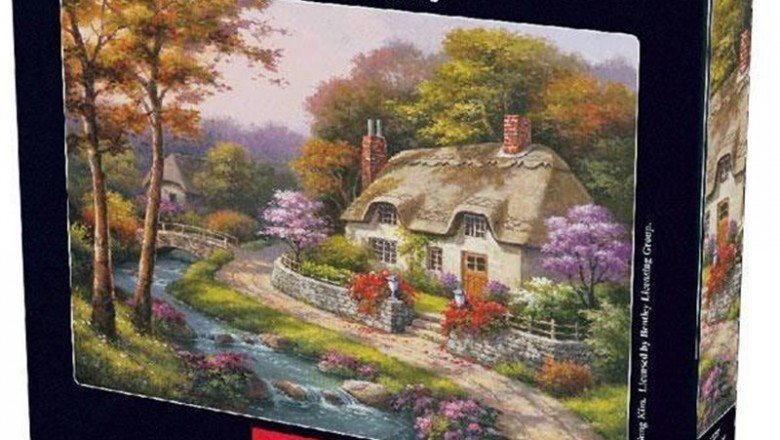 3577 Anatolian Konakta İlkbahar / 500 Parça Puzzle