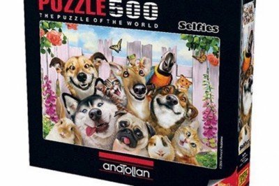 3584 Anatolian Dostlarla Selfie / 500 Parça Puzzle