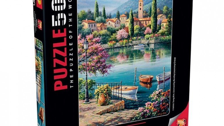 3597 Anatolian Gölde Akşamüstü / 500 Parça Puzzle