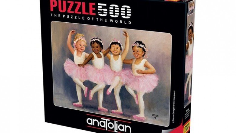 3598 Anatolian Minik Balerinler / 500 Parça Puzzle