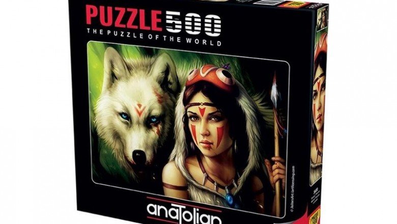 3600 Anatolian Savaşçı Prenses / 500 Parça Puzzle