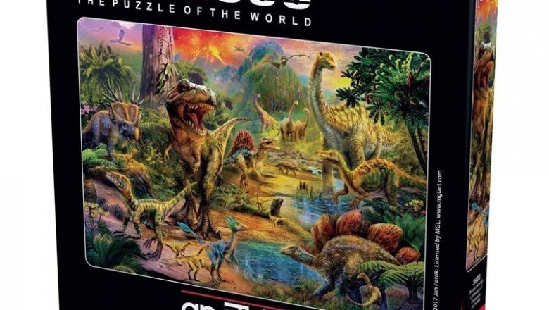 3603 Anatolian Dinozor Krallığı / 500 Parça Puzzle