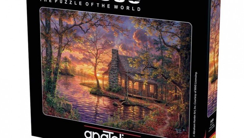 3608 Anatolian Gizli Yer / 500 Parça Puzzle