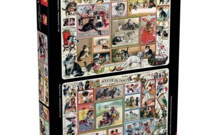 3611 Anatolian Sevimli Kediler - Komik Köpekler / 2 x 500 Parça Puzzle