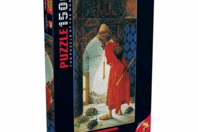 3755 Anatolian Kaplumbağa Terbiyecisi - Osman Hamdi Bey 1500 parça Puzzle