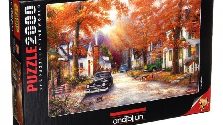 3930 Anatolian Anılar Sokağı 2000 parça Puzzle