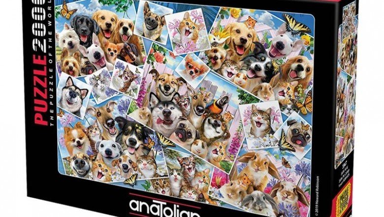 3947 Anatolian Selfie Kolaj 2000 parça Puzzle