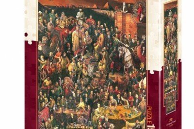 4000 Art Puzzle 113 Ünlü 1500 parça Puzzle / +15 yaş