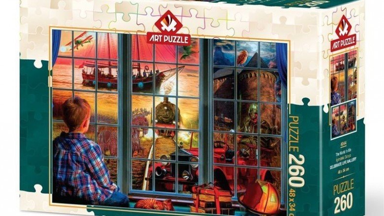 4044 Art Puzzle İçimdeki Dünya 260 Parça Puzzle