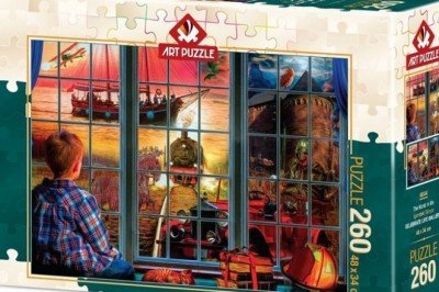 4044 Art Puzzle İçimdeki Dünya 260 Parça Puzzle
