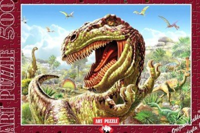 4170 Art Puzzle T-Rex 500 Parça Puzzle