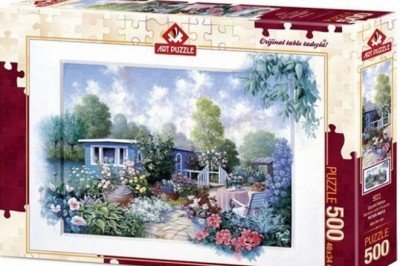 4211 Art Puzzle Çiçekli Bahçe 500 Parça Puzzle