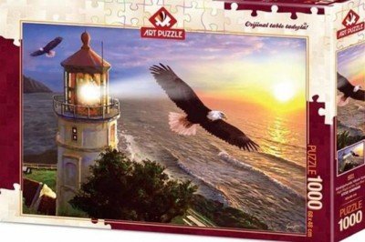4221 Art Puzzle Gündoğumunda Yüksek Uçuş 1000 Parça Puzzle