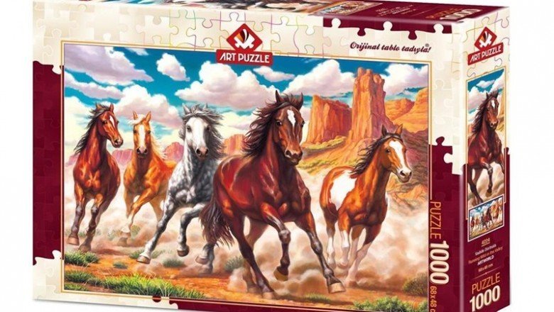 4224 Art Puzzle Vadide Dörtnala 1000 Parça Puzzle