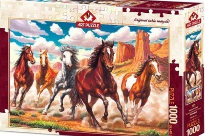 4224 Art Puzzle Vadide Dörtnala 1000 Parça Puzzle