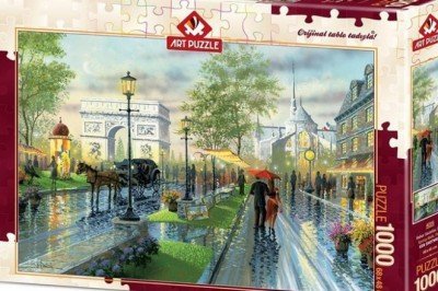 4225 Art Puzzle Bahar Gezintisi, Paris 1000 Parça Puzzle