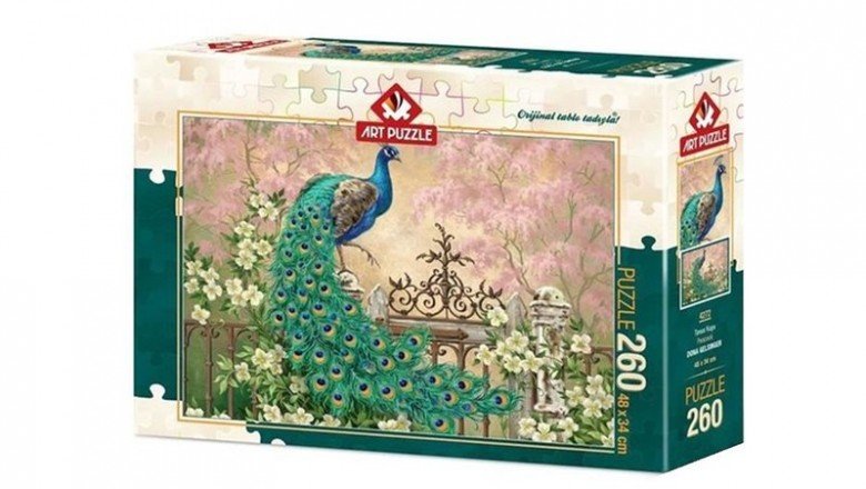 4272 Art Puzzle Tavus Kuşu / 260 Parça Puzzle