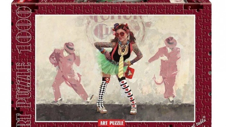 4355 Art Puzzle Şeytan Mı? Melek Mi? 1000 Parça Puzzle