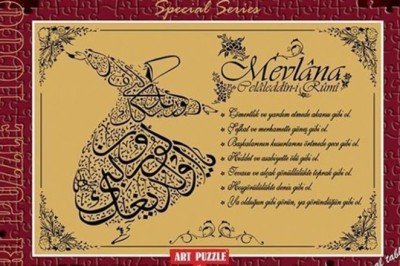 4366 Art Puzzle Hz. Mevlana'nın Yedi Öğüdü 1000 Parça Puzzle