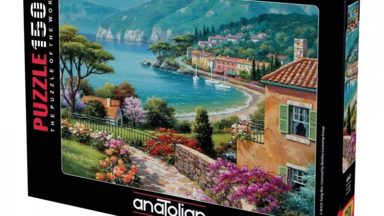 4547 Anatolian Göl Kıyısı 1500 parça Puzzle