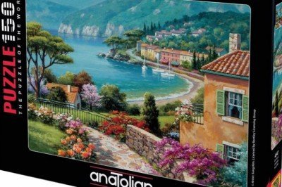 4547 Anatolian Göl Kıyısı 1500 parça Puzzle