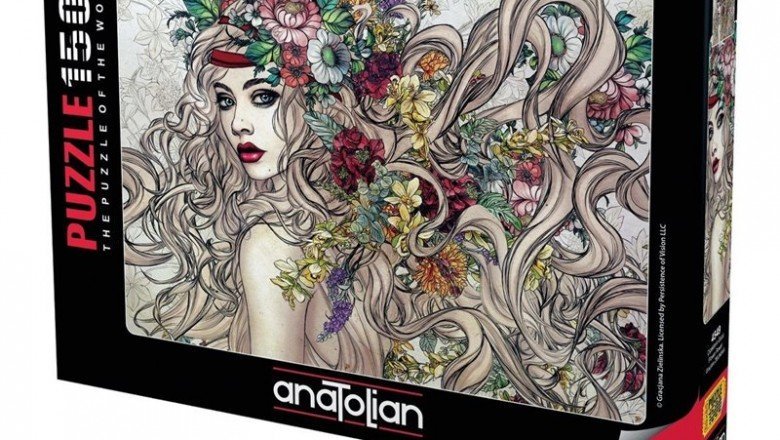 4549 Anatolian Çiçeklerin Gücü 1500 parça Puzzle