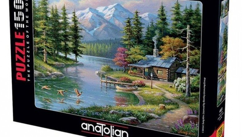 4554 Anatolian Kano Keyfi 1500 parça Puzzle