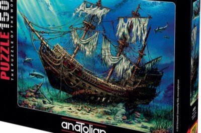 4558 Anatolian Batık Gemi 1500 parça Puzzle