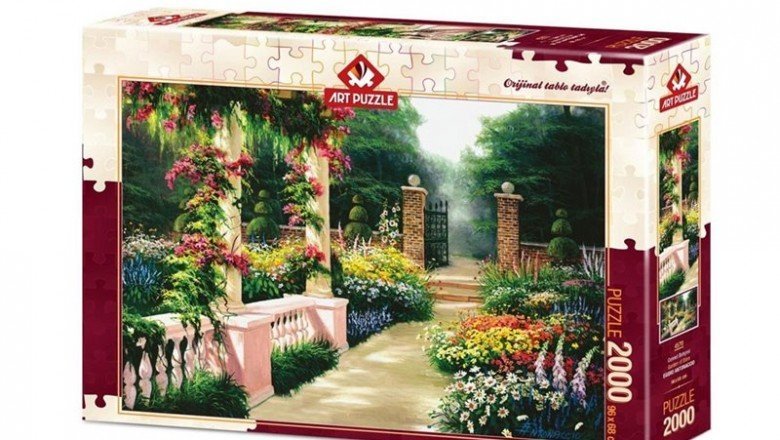 4570 Art Puzzle Cennet Bahçesi 2000 parça Puzzle / +15 yaş