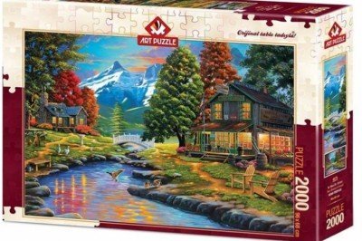 4575 Art Puzzle İki Yaka Bir Orman 2000 parça Puzzle / +15 yaş