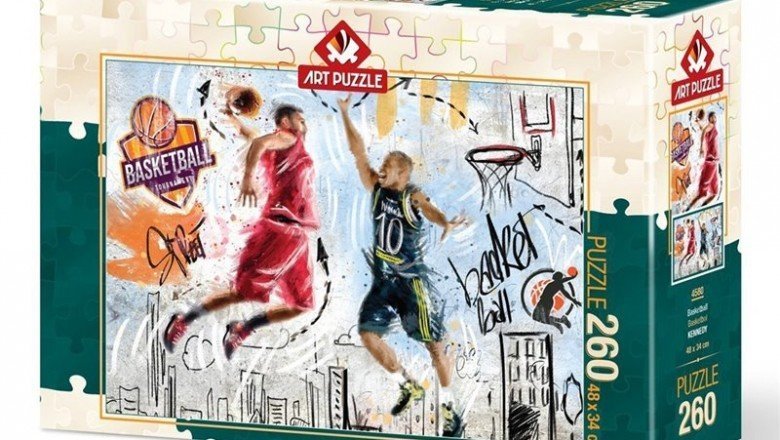 4580 Art Puzzle Basketbol 260 Parça Puzzle