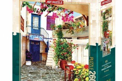 4581 Art Puzzle Çiçekli Avlu / 260 Parça Puzzle