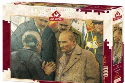 4589 Art Puzzle Atatürk ve Depremzede 1000 Parça Puzzle