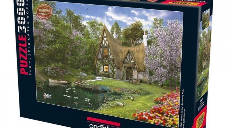 4900 Anatolian Göl Evi /3000 Parça Puzzle
