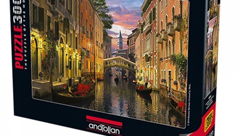 4904 Anatolian Venedik'te Alacakaranlık / 3000 Parça Puzzle