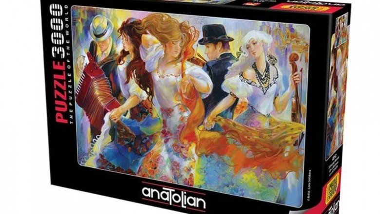 4912 Anatolian Gökkuşağı Melodisi/ 3000 Parça Puzzle