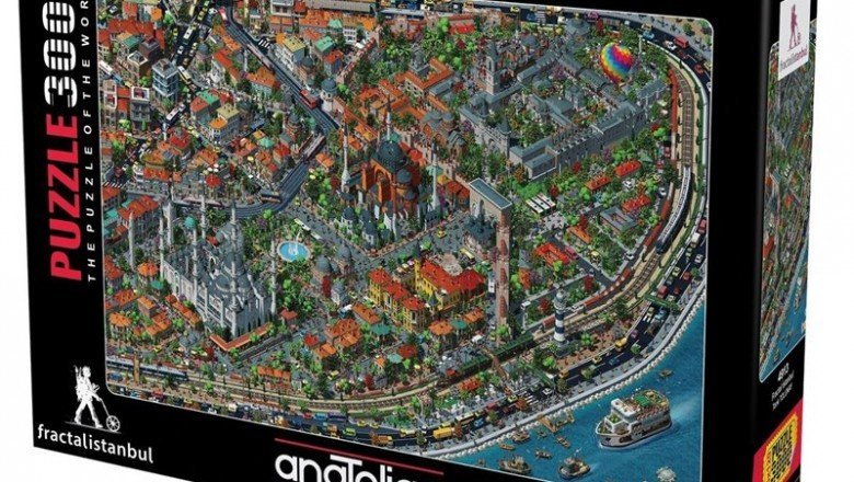 4913 Anatolian Fractal İstanbul / 3000 Parça Puzzle
