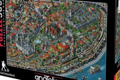 4913 Anatolian Fractal İstanbul / 3000 Parça Puzzle