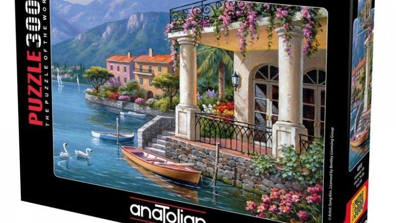 4915 Anatolian Körfezdeki Villa / 3000 Parça Puzzle