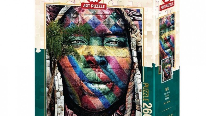 5021 Art Puzzle Grafitti, Sao Paulo / 260 Parça Puzzle