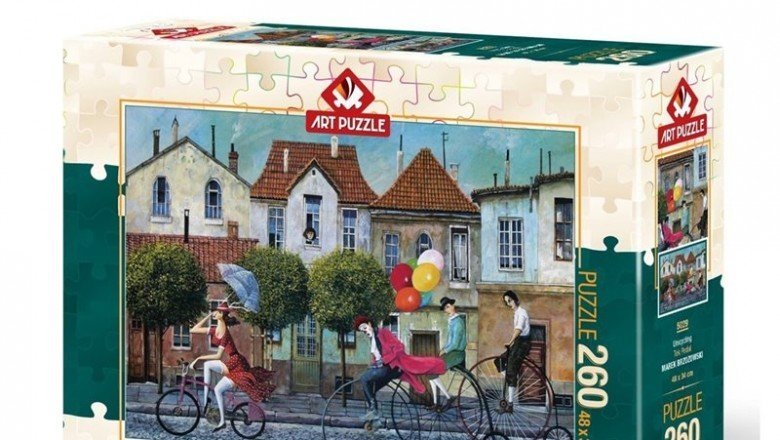 5029 Art Puzzle Tek Pedal 260 Parça Puzzle