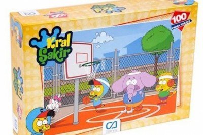 5068 CA Games, Kral Şakir / 100 Parça Puzzle