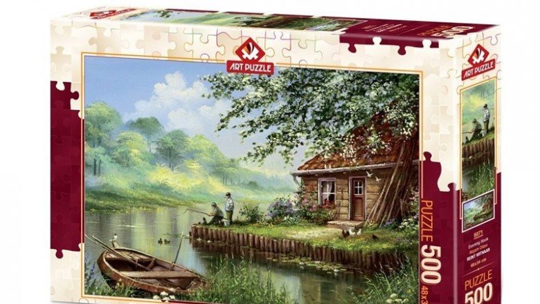 5071 Art Puzzle Akşam Oltası 500 Parça Puzzle