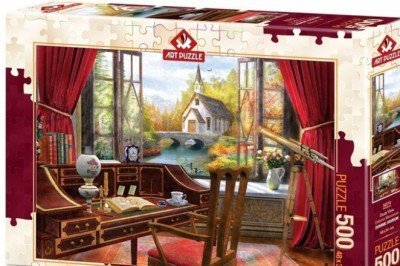 5074 Art Puzzle Çalışma Manzaram 500 Parça Puzzle