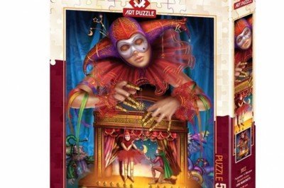 5077 Art Puzzle Maskeli Kuklacı 500 Parça Puzzle