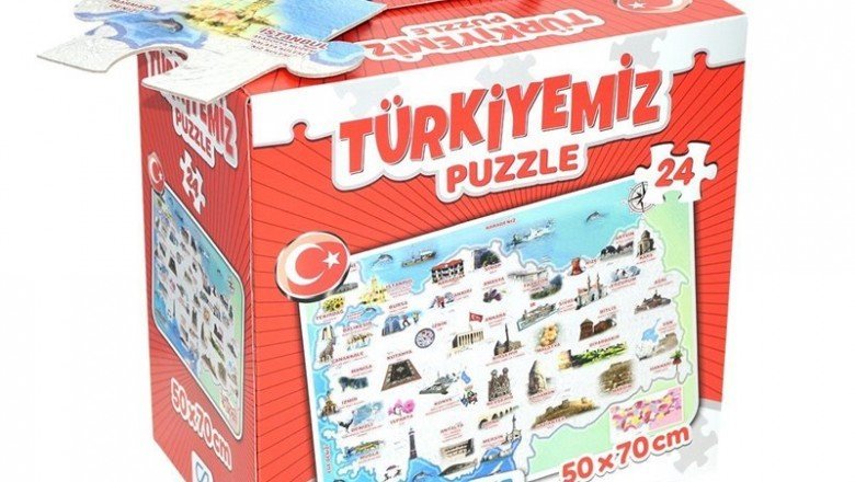 5079 CA Games, Türkiyemiz / 24 parça Puzzle / +3 yaş