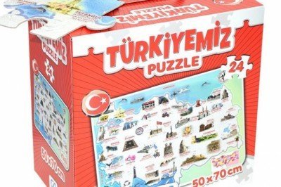 5079 CA Games, Türkiyemiz / 24 parça Puzzle / +3 yaş